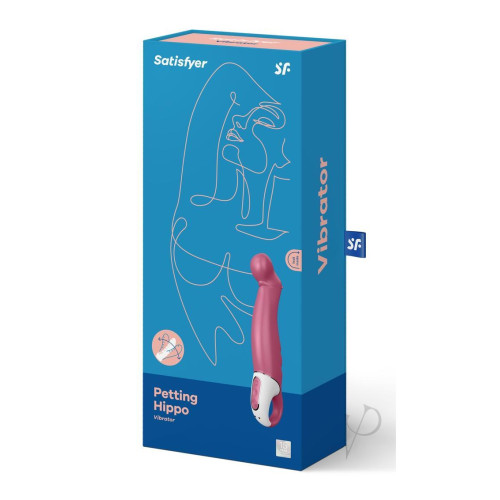 Satisfyer Petting Hippo G-Spot and clitoral Vibrator 22 cm - Image 8