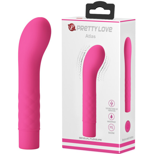 Pretty Love Atlas small size pussy ass vibe 14 cm