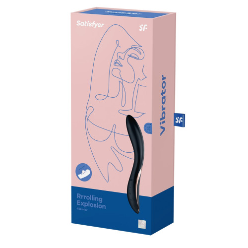 Satisfyer Rrrolling Explosion Vibrator Black