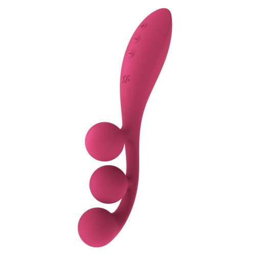 Satisfyer Tri Ball 1 Multivibrator Red - Image 3