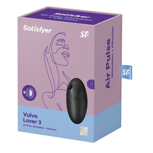 Satisfyer Vulva Lover 3 Black