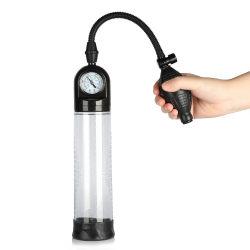 Beginner's Penis Pump with pressure gauge controller 26 cm - Image 3