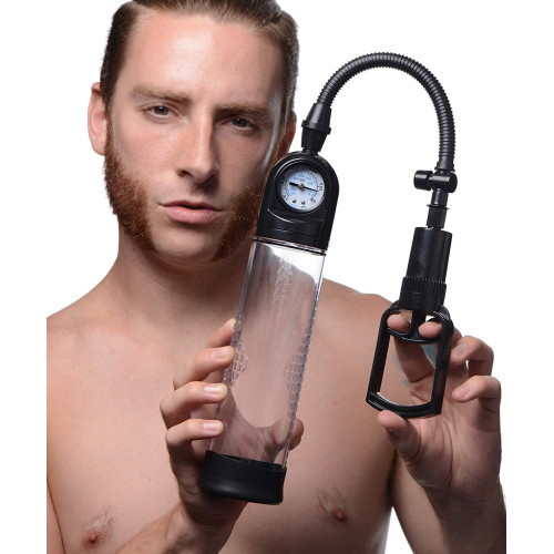 Penis Pump with Pressure gauge controller 26 cm